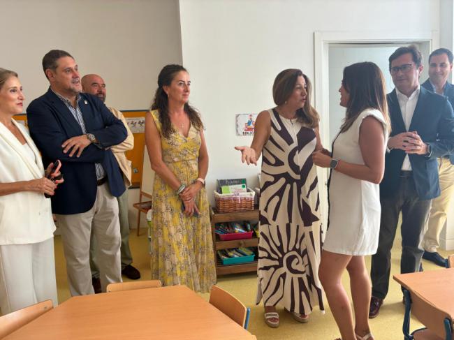Reinauguración del colegio Bahía de Almerimar en El Ejido