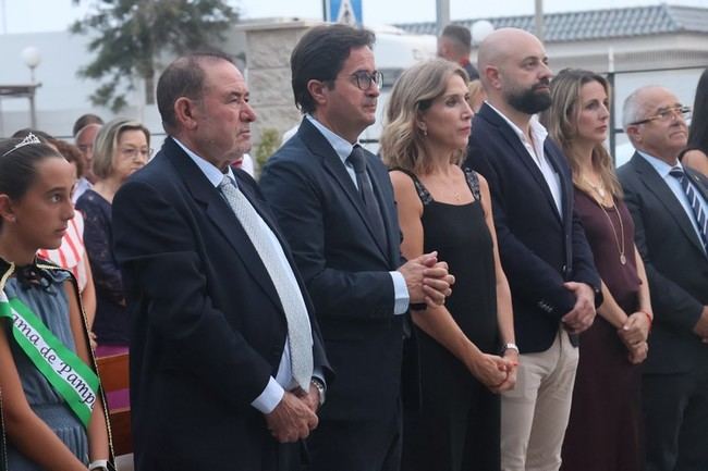 Fiestas de Pampanico concluyen con Misa y procesión