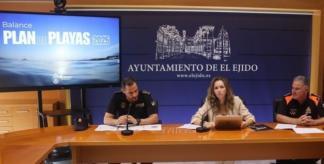 Notable alto para la temporada de playas de El Ejido