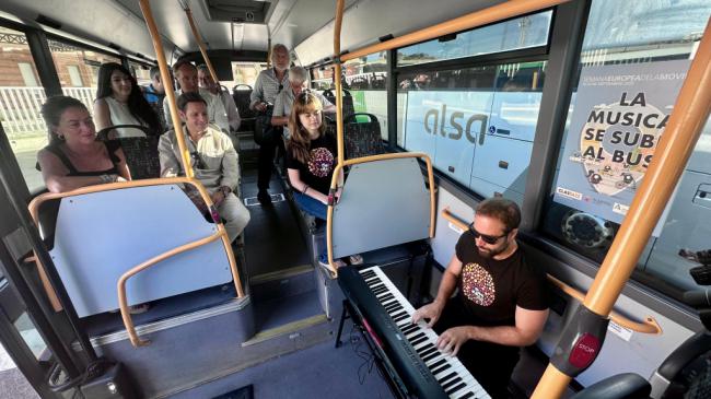 El jazz se sube al bus en la Semana de la Movilidad