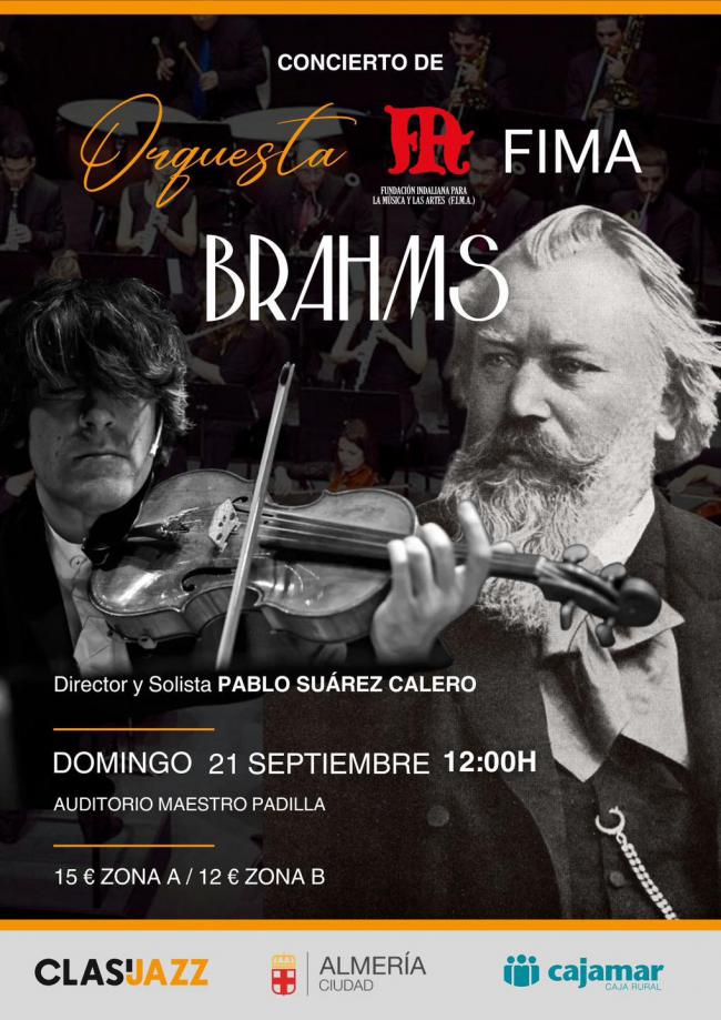 La Orquesta FIMA de Clasijazz revisitará a Brahms y Dvorak con Pablo Suárez