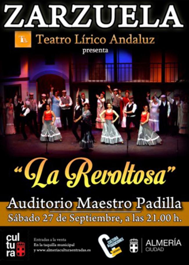 La mejor zarzuela regresa este sábado al Auditorio con la divertida ‘La Revoltosa’