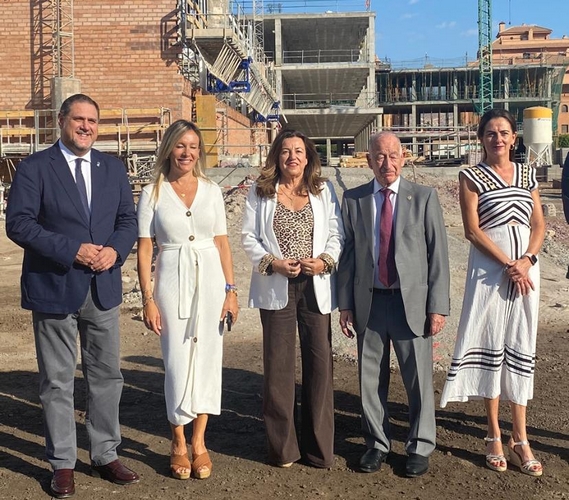 Avanza la construcción del nuevo instituto en Roquetas de Mar