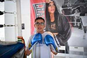 Tristán Romero, estrella del boxeo almeriense, en Boxam 2025