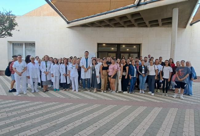 Estudiantes de Fisioterapia y Enfermería inician prácticas en el Hospital Universitario Poniente