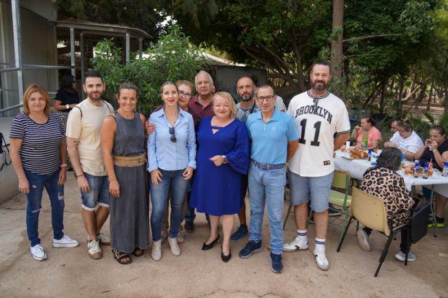 Desayuno de convivencia en El Ejido por el Día de la Salud Mental