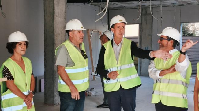 Martín visita las obras de ‘Residencial 21’ de Asalsido, un proyecto con 3M€ de fondos Next-Generation