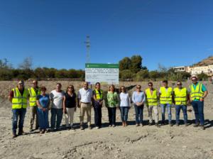 La delegada del Gobierno comprueba el avance de los trabajos de restauración del río Andarax