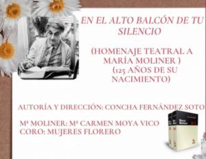 Homenaje a María Moliner en el Programa Estable de Teatro Aficionado