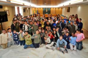 Pleno Infantil en el Día Internacional de los Derechos del Niño con Alumnos del CEIP San Ignacio de Loyola