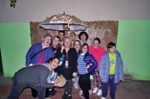 Down El Ejido reúne a usuarios, familiares y profesionales en torno a su tradicional ‘Castañada’