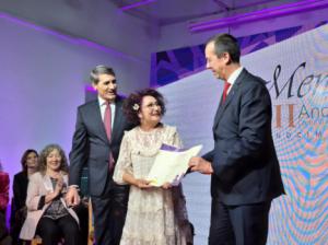 Fundación CEPAIM y a la artista Odu Carmona de Almería en los XIII Reconocimientos Menina