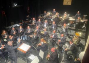 La Banda Municipal y el Indalbone Quartet empastan a la perfección con ‘Solistas Almerienses’