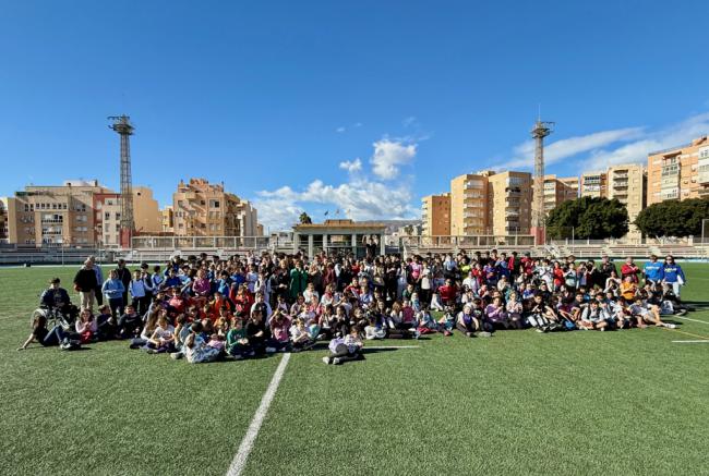 170 escolares reivindican la inclusión a través de las Jornadas de Deporte de Asalsido
