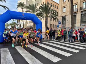 Jesús Castelar y María Gádor Cabrera ganan la II Carrera Solidaria Guardia Civil