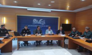 Junta Local de Seguridad en El Ejido por Navidad