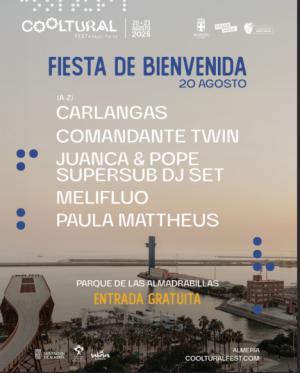 Así viene la fiesta de bienvenida del Cooltural Fest 2026