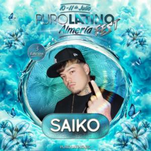 Saiko entra en la tercera edición de Puro Latino Almería Fest