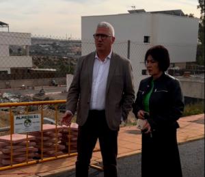 Huércal de Almería mejora infraestructura viarias tras lluvias