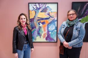 La artista Gesine Imhof expone su nuevas obras “Negación del horizonte”