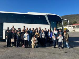 Un grupo de personas con discapacidad de El Ejido disfruta de la cultura y el ocio en Madrid