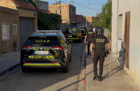 Operativo policial en El Ejido: más de 100 intervenciones