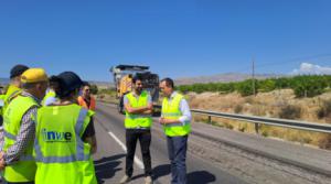 Inyección de más de tres millones para reparar de urgencia las carreteras de Almería tras los temporales