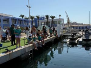 Ochenta en el XX Certamen Infantil de Pesca del Club de Mar