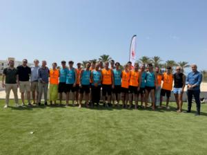 Almería homenajea a Manolo Berenguel y Javi Yuste, leyendas del vóley-playa español