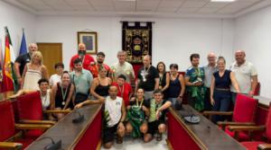 Adra reconoce los éxitos del rugby inclusivo y homenajea a sus campeones de España
