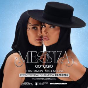 La música electrónica de Mestiza deslumbrará en la Feria de Almería