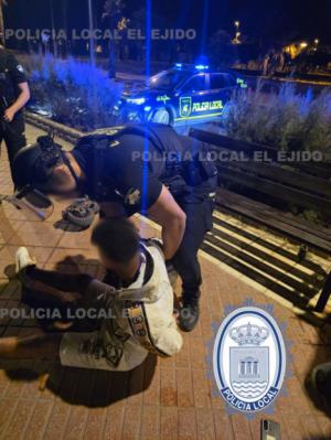 Detenido en Balerma tras incidente con arma de fuego
