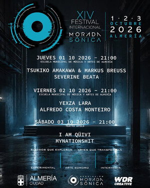 Almería se convierte en la capital de la innovación sonora con el XIV Festival Morada Sónica