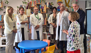 El "cole" hospitalario de Almería vuelve a las aulas tras atender a más de 700 niños