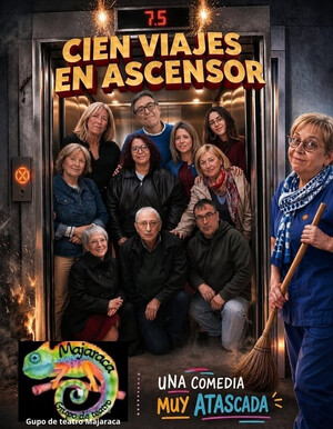 ‘Cien viajes en ascensor’ del grupo Majaraca en el Programa Estable de Teatro Aficionado