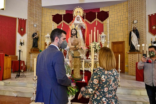 El alcalde visita las hermandades que hubieran salido el Sábado de Pasión