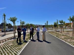 La zona del mercadillo de San Isidro ya está completamente renovada