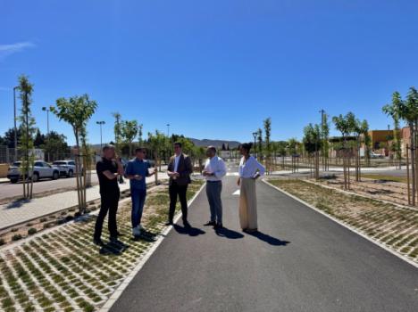 La zona del mercadillo de San Isidro ya está completamente renovada