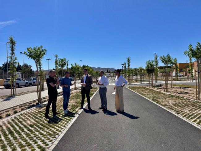La zona del mercadillo de San Isidro ya está completamente renovada