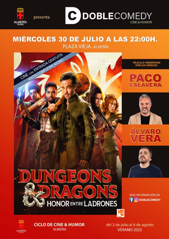 ‘Doble Comedy’ proyecta ‘Dungeons&Dragons: Honor entre ladrones’