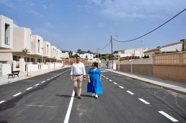 Finalizada la obra de mejora en esta céntrica calle de San José