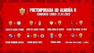 Pretemporada intensa para el Almería B