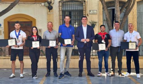 Reconocimiento a la trayectoria ejemplar de seis deportistas nijareños
