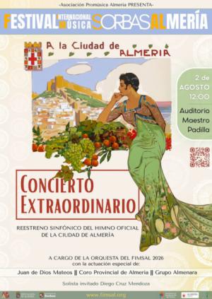 El Festival Internacional de Música de Sorbas dedica un concierto extraordinario al Himno Oficial de la Ciudad de Almería