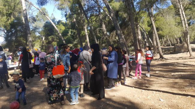 Jornada de convivencia de la asociación AT-TAWBA en Castala
