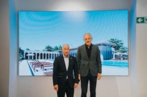 Piscina de agua salada en Aguadulce