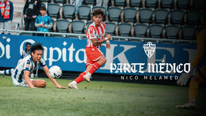 Melamed será baja en los próximos partidos por un edema óseo en la rodilla izquierda