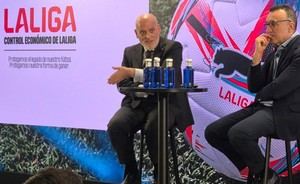 Cristiano Ronaldo impulsa al Almería, según Tebas