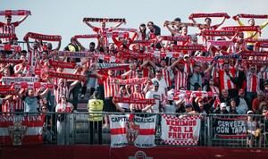 Caravana rojiblanca rumbo a Burgos