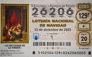 Almería apuesta por la Lotería de Navidad con el 26.206